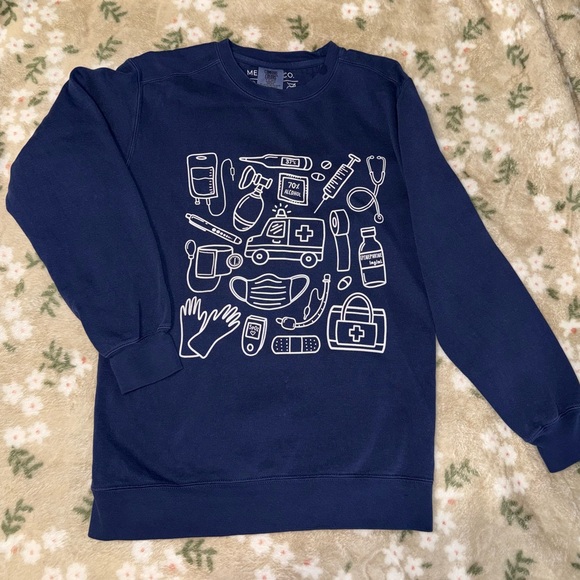 none Sweaters - Emergency Medicine Crewneck Sweater